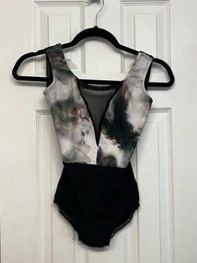 Luckyleo Marble Print Leotard